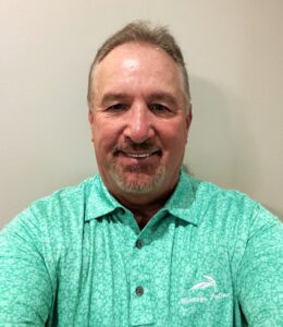 Jeff Paul in a Heritage Palms golf shirt